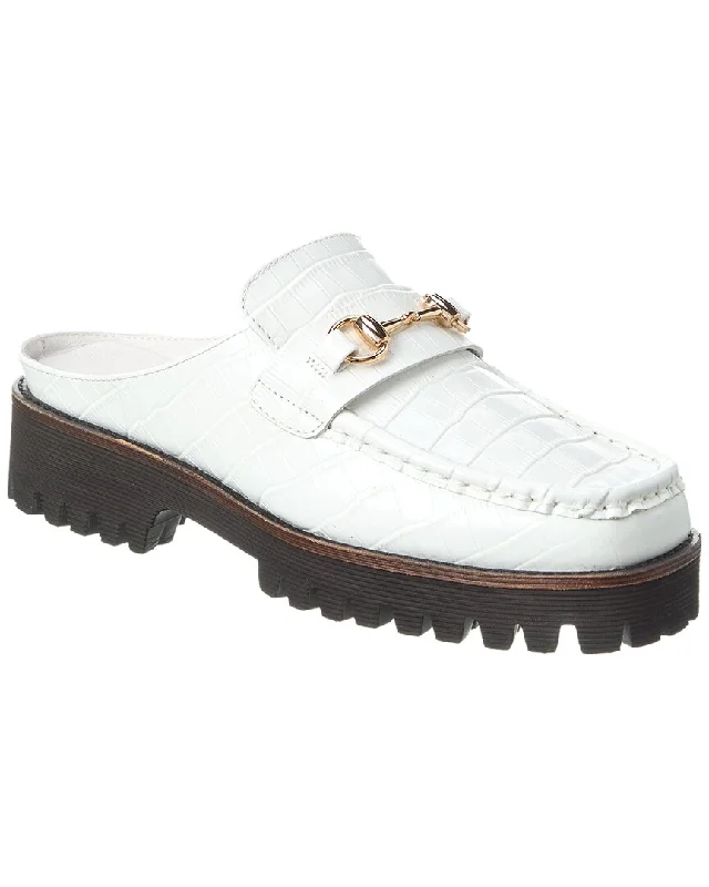 Loafers with contrast stitching-Intentionally Blank Kowloon Leather Loafer