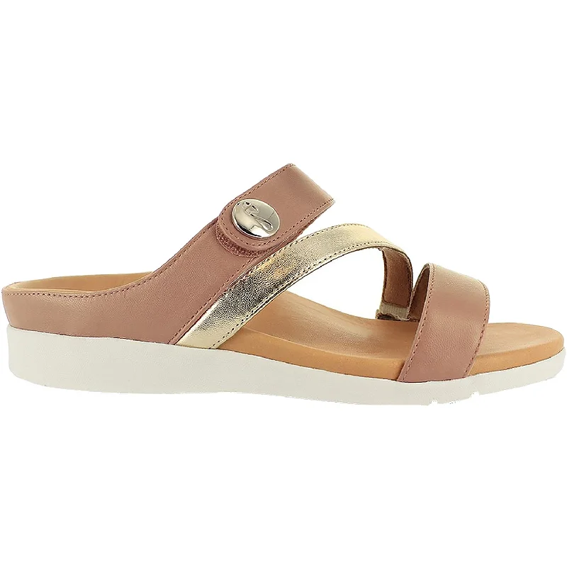 Sandals for everyday days-Women's Strive Azore Dusty Pink Leather