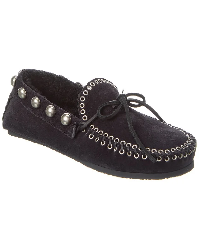 Loafers for toddlers-Isabel Marant Fitza Suede Loafer