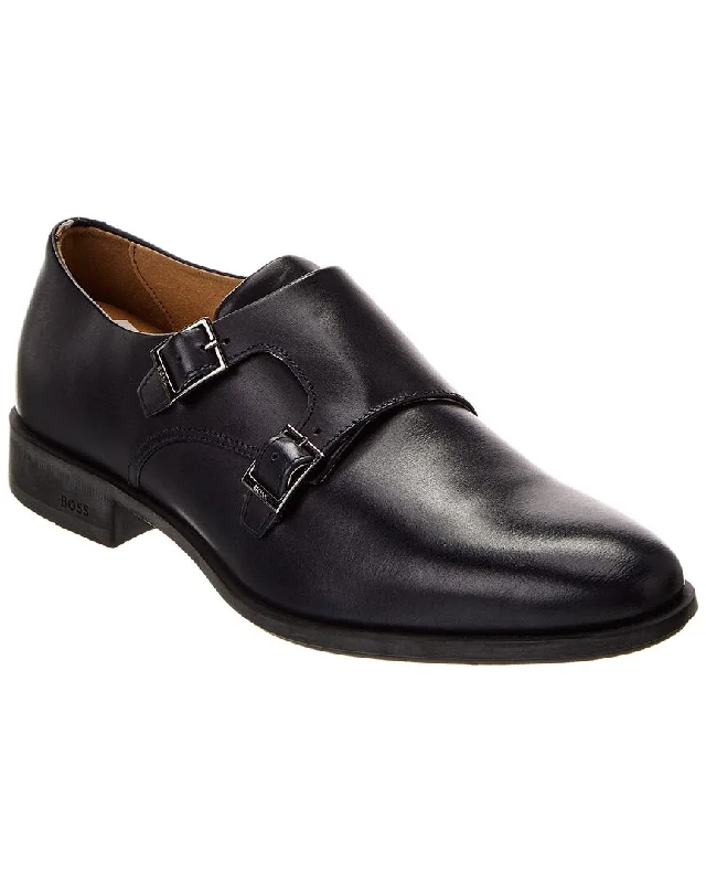 Loafers for relaxed sole-Hugo Boss Colby Leather Loafer