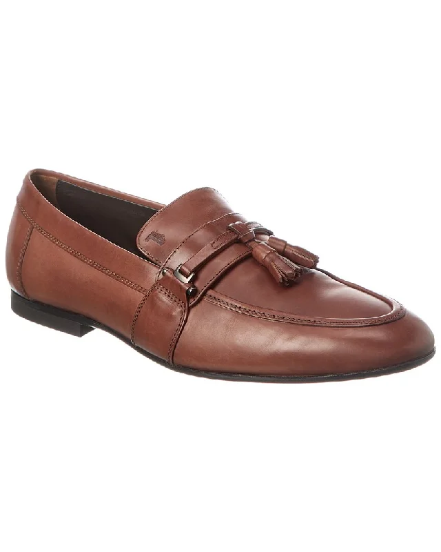 Loafers with cool wear-TOD’s Leather Loafer