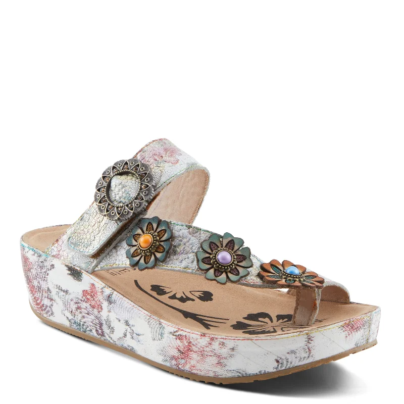 Sandals for evening wear-L'ARTISTE BLISSBLOOM SANDALS