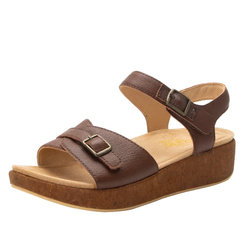 Sandals with velcro straps-Maryn Clay Sandal