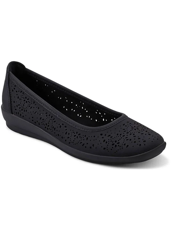 Flats in Zhytomyr-Alessia 3 Womens Padded Insole Faux Leather Ballet Flats