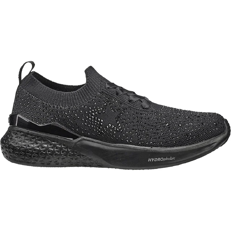 athletic shoes with heart rate monitorWomen's Ara Monticello Black Hydro Woven Stretch Fabric