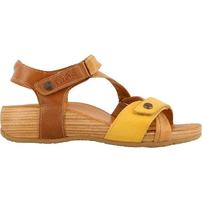 Sandals with elegant straps-Women's Taos Multiverse Tan Multi Leather