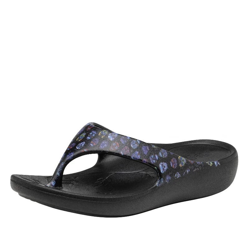 Sandals for vacation days-Ode Sugar Skulls Sandal