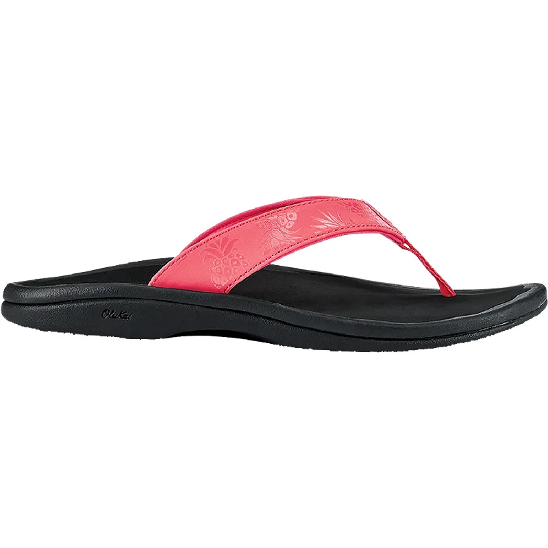 Sandals for beach days-Women's Ohana Paradise Pink/Hua Synthetic