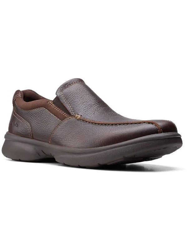 Loafers for marathon-Bradley Step Mens Leather Slip On Loafers