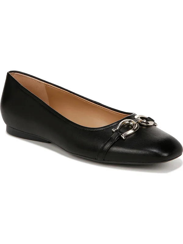 Flats in Jacksonville-Charlotte Womens Leather Slip On Ballet Flats