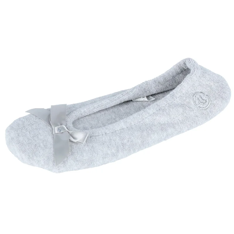 Slippers for frosty mornings-Women's Terry Classic Ballerina Slippers