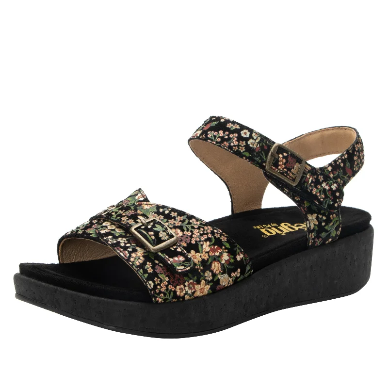 Sandals with ankle strap-Maryn Earthy Bloom Sandal