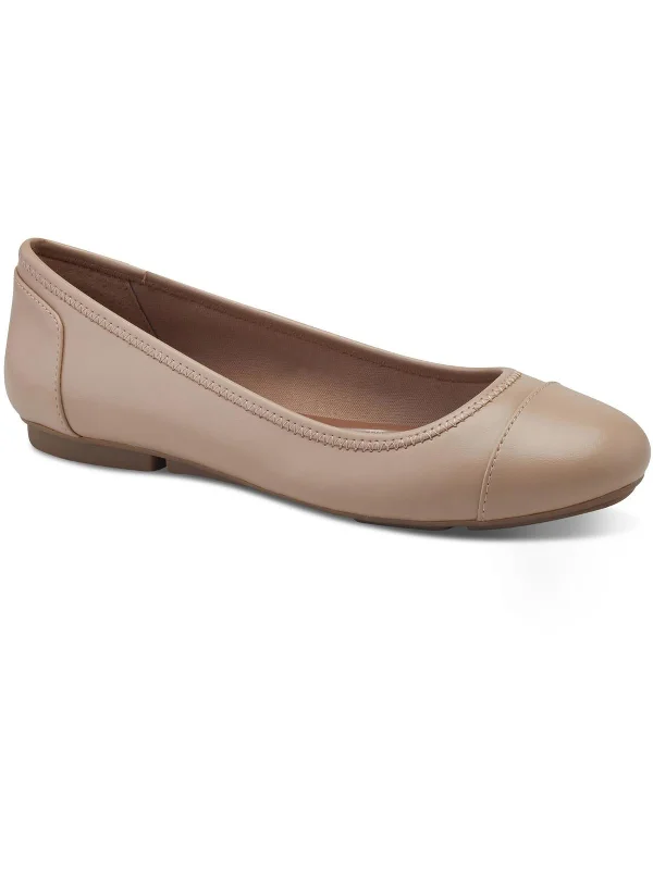 Flats in Riga-Trishhp Womens Faux Leather Slip On Ballet Flats