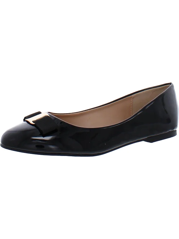 Flats in Zaporizhzhia-Womens Patent Round Toe Ballet Flats