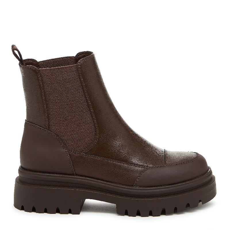 Delta Brown Chelsea Boots