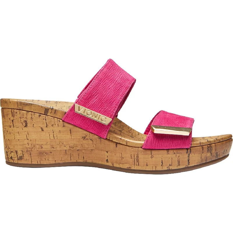 Sandals with modern look-Women's Vionic Pepper Sorbet Leather