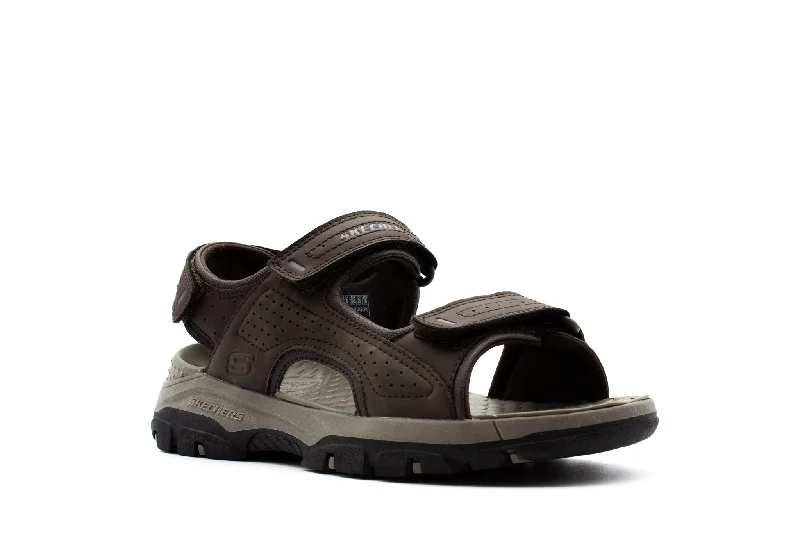 Sandals for summer looks-Skechers Men's Tresmen Garo Sandal