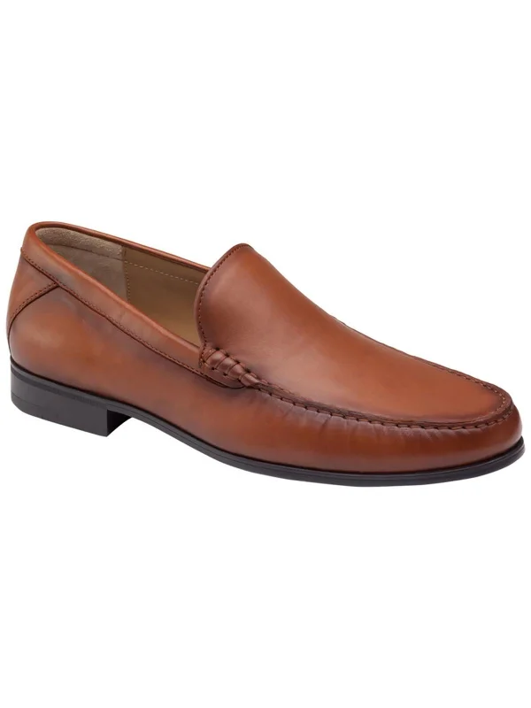 Loafers with edgy fit-Hawkins Mens Leather Venetian Loafers