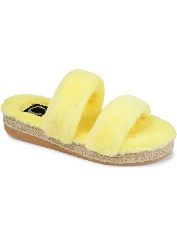 Slippers with ventilated warmth-Relaxx Womens Slides Comfort Slide Slippers