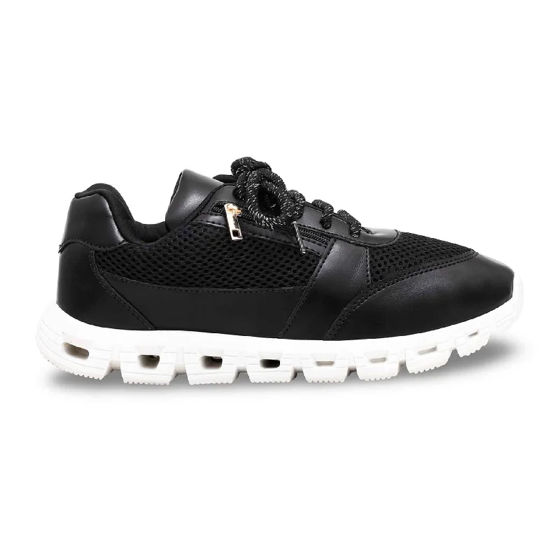 athletic shoes with high topsBlack Casual Sneaker AT7320