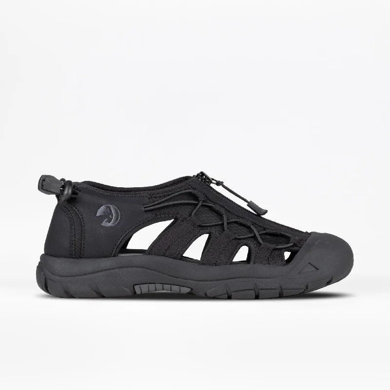 Sandals for summer vibes-SALE - Women's Black to the Floor BILLY River Sandals