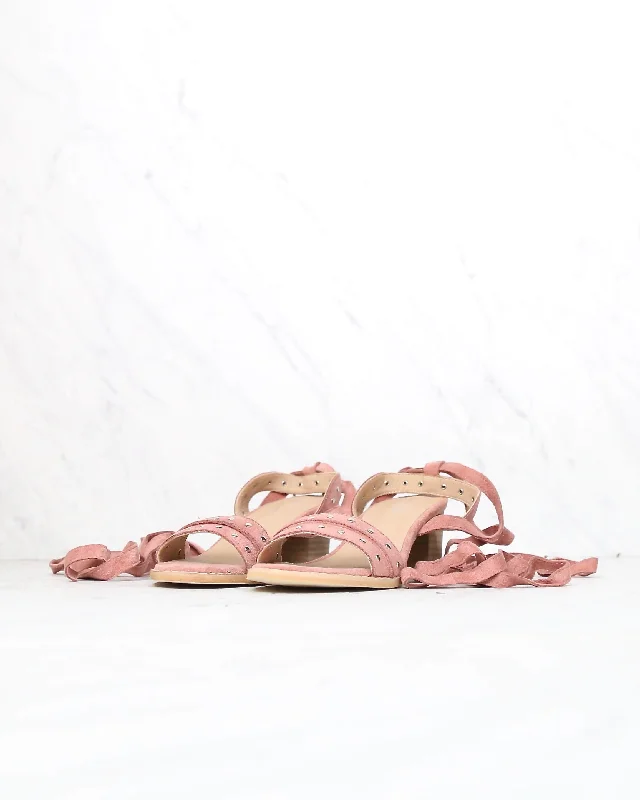 Sandals with anti-slip feature-Miracle Miles - City Chic Wrap Suede Sandals in More Colors