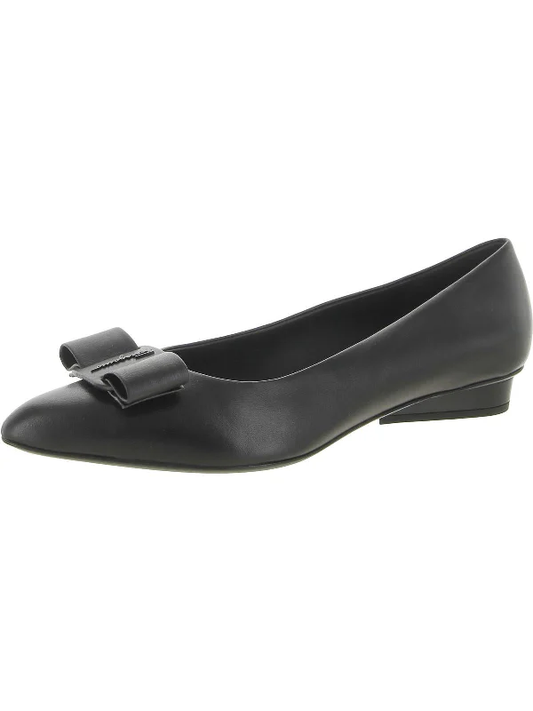 Loafers for cool vibe-Viva Womens Leather Dressy Loafers