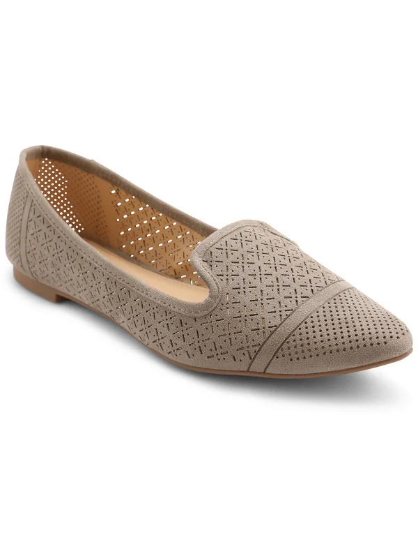 Flats in Salt Lake City-Spring 2021 Womens Faux Suede Slip On Ballet Flats