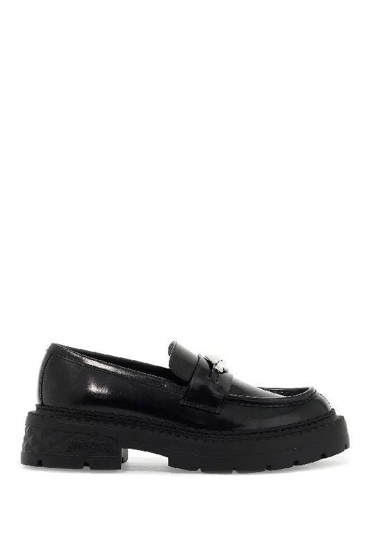 Loafers with fresh vibe-Jimmy Choo Marlow Leather Loafers In