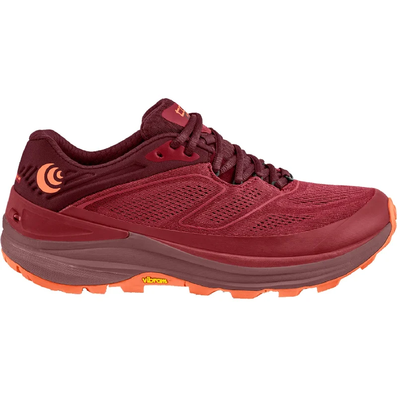 athletic shoes for circuit trainingWomen's Topo Ultraventure 2 Berry/Orange Mesh