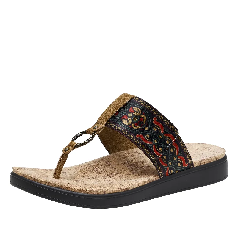 Sandals with soft sole-Moxi Free Spirit Saddle Sandal