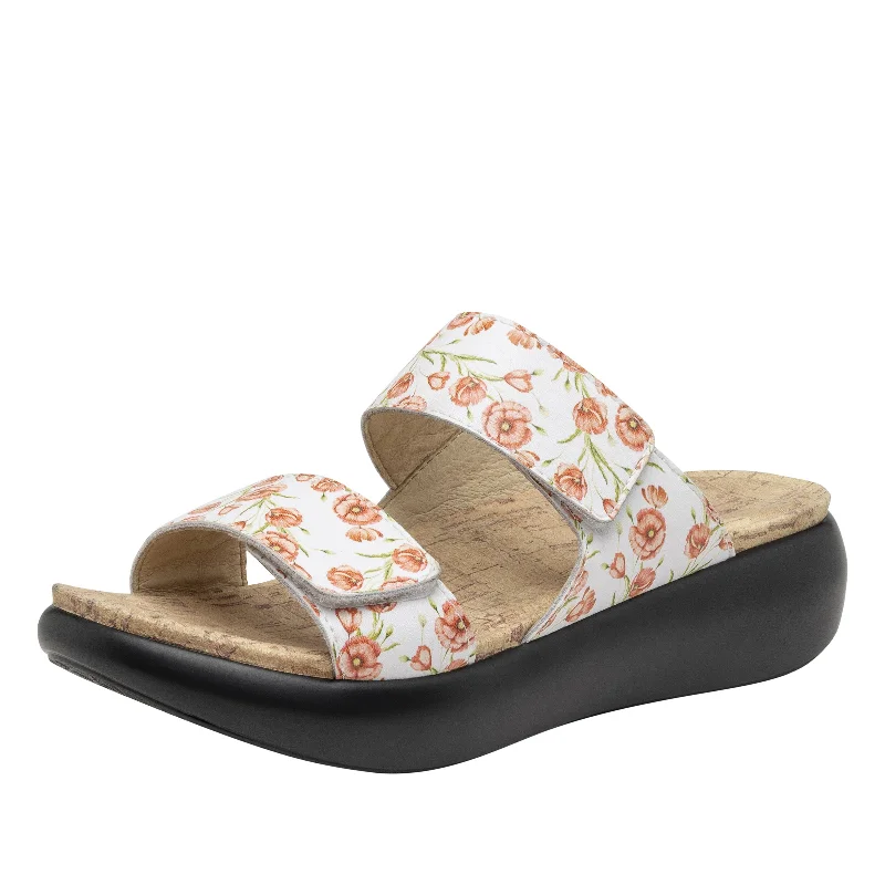 Sandals for outdoor events-Bryce Poppy Pop Sandal