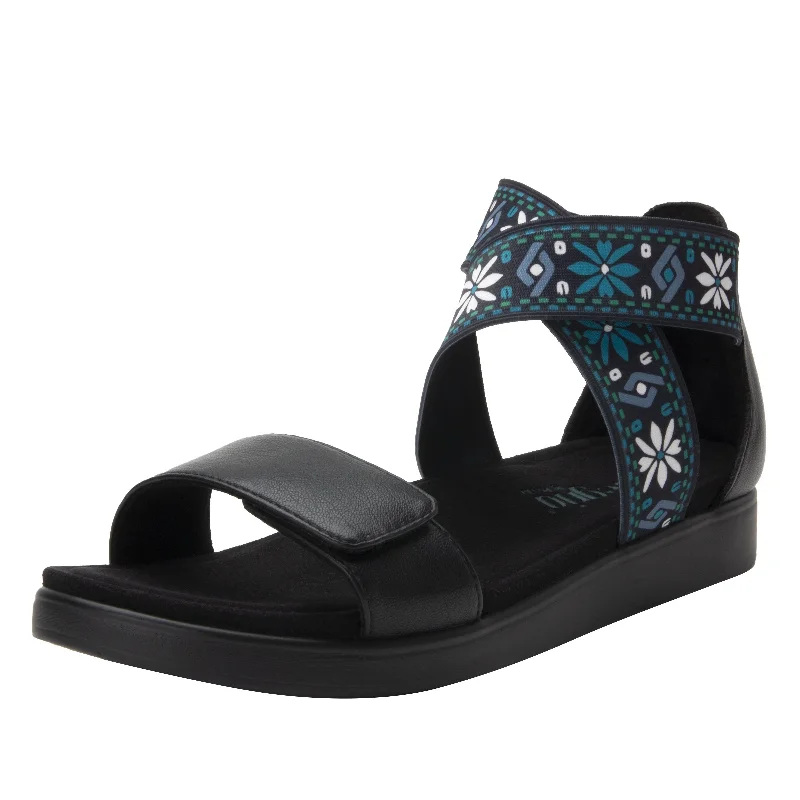 Sandals with colorful vibes-Lucia Aqua Sandal