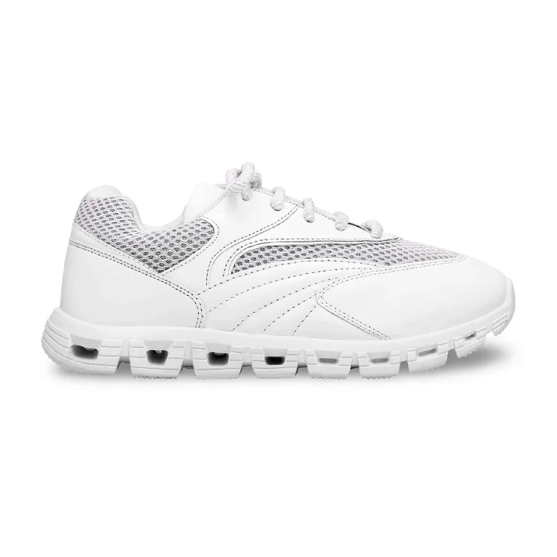 athletic shoes lace upWhite Casual Sneaker AT7317