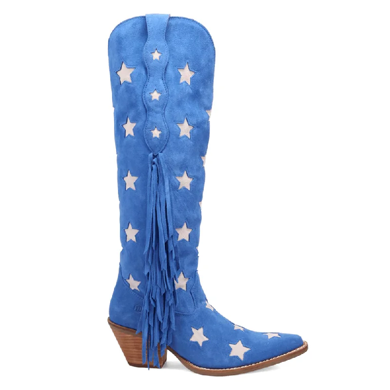 Super Star Fringe Snip Toe Cowboy Boots