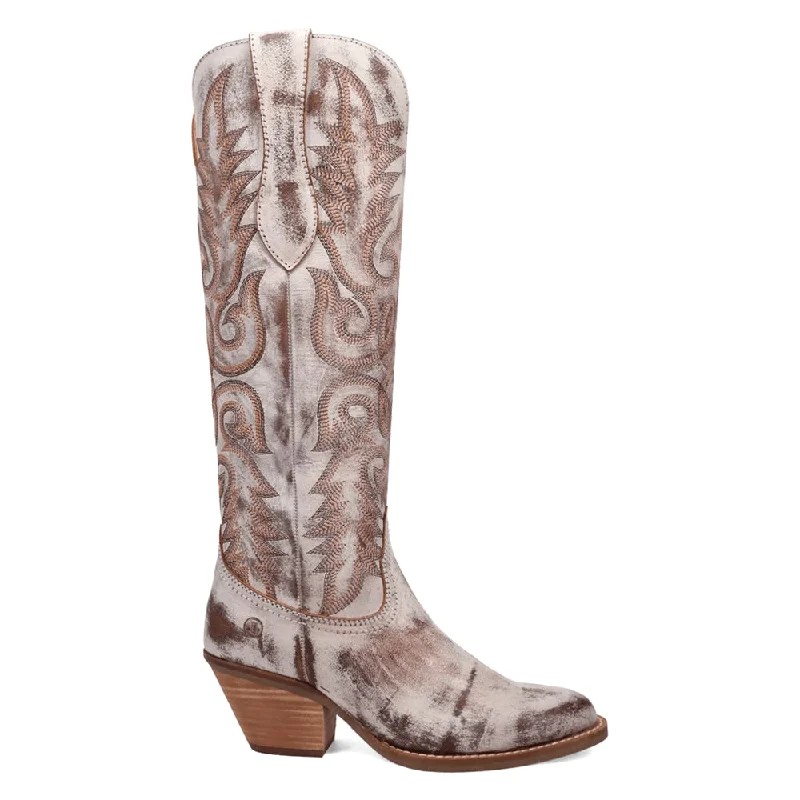 Faded Love Embroidered Round Toe Cowboy Boots