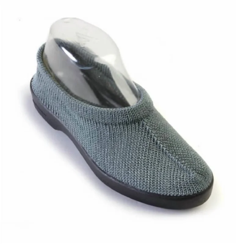 Slippers with strong padding-New Sec Women's Slippers In Titanium