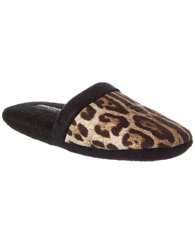 Slippers for outdoor ease-Dolce & Gabbana Leopardo Terry Slippers