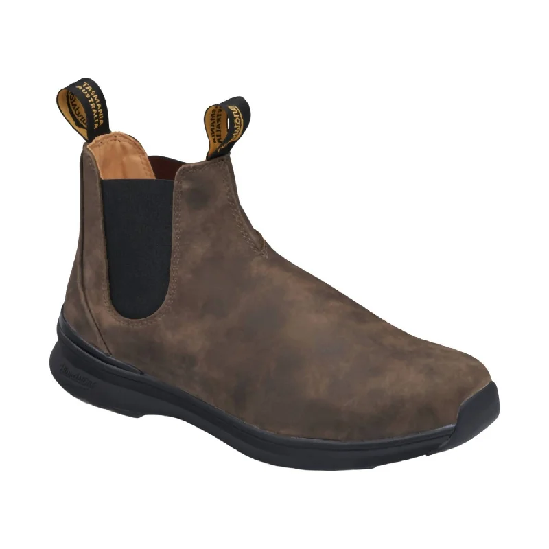 Blundstone Elastic Sided Active Boot - Rustic Brown - ONLINE STORE CREDIT/EXCHANGE ONLY