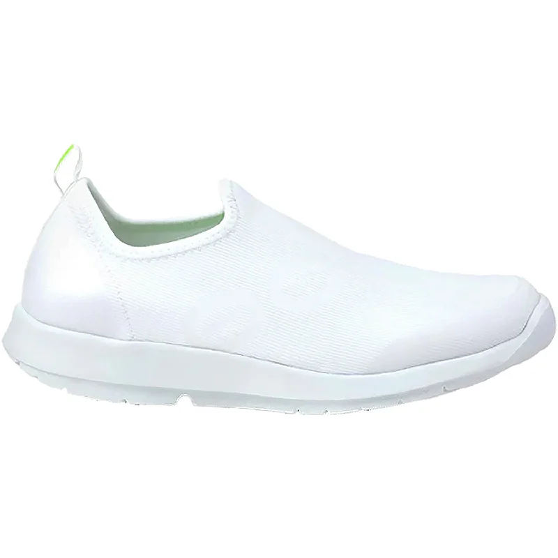 athletic shoes with top performanceWomen's OOFOS OOmg Sport Low White Mesh