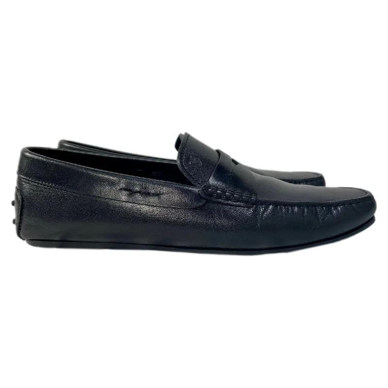 Loafers with edgy style-Tod's Slip On Loafers in Black Leather