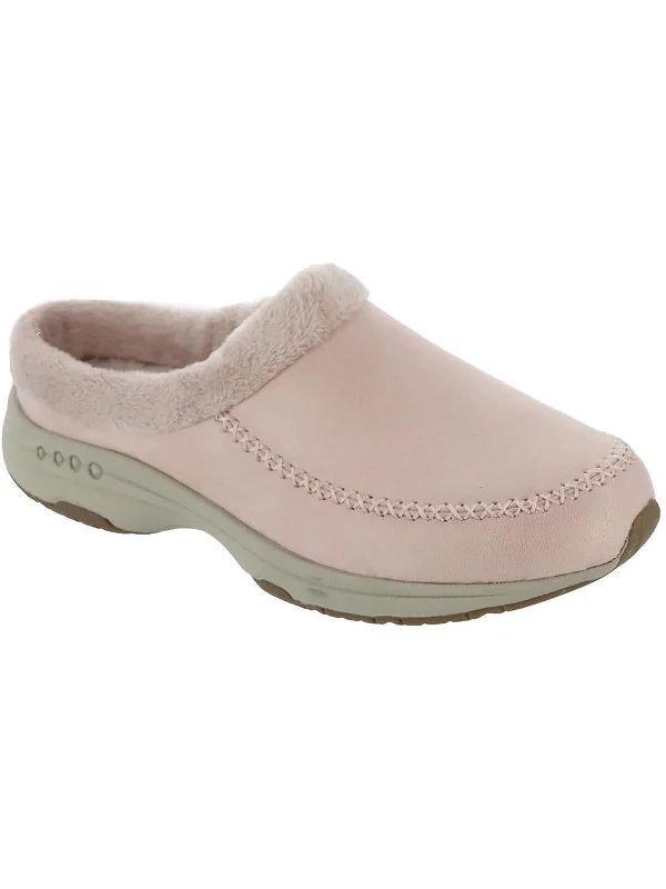 Slippers with soft soles-TRAVELTIME Womens Slip on Walking Slide Slippers